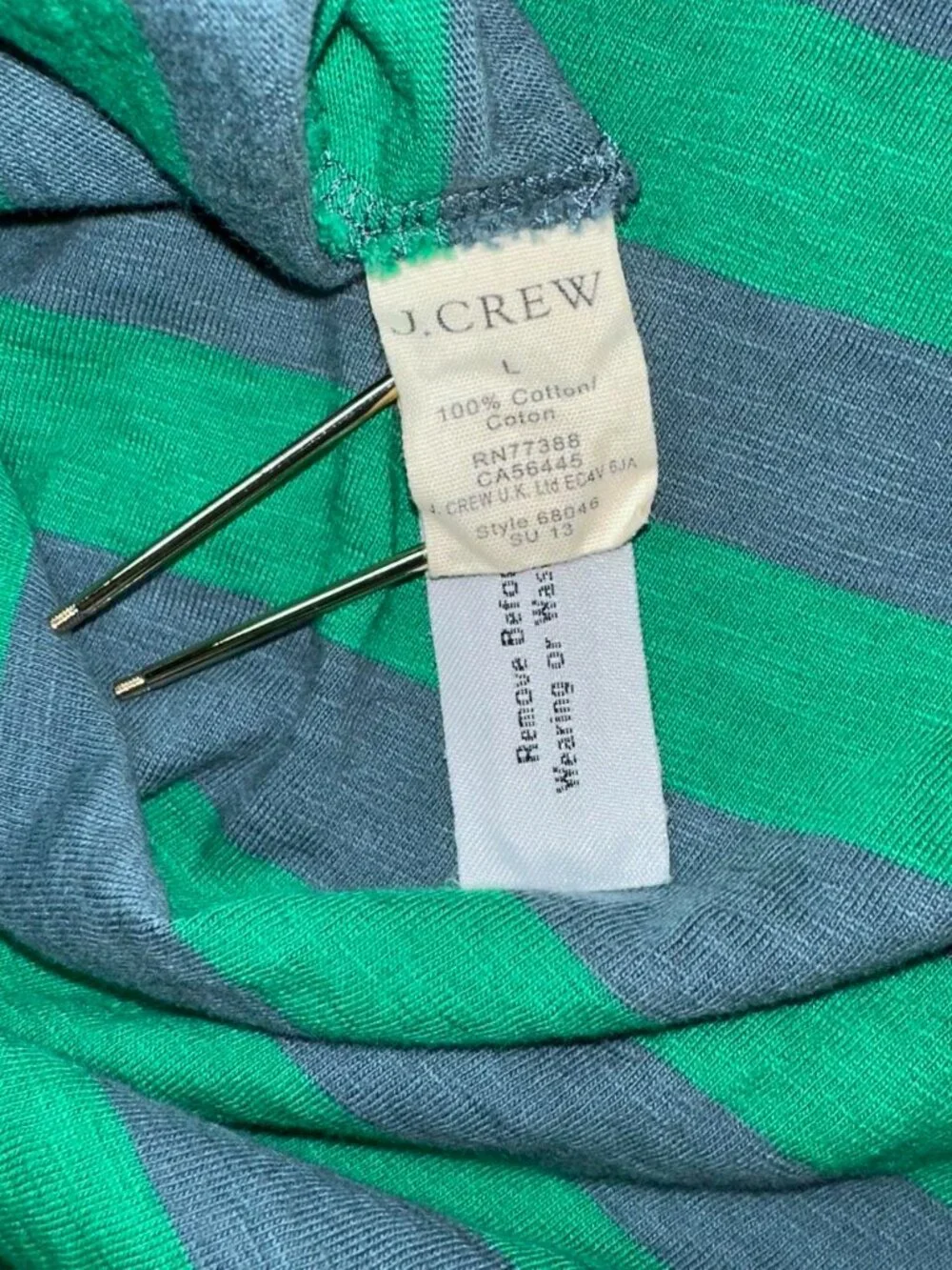 J. Crew crew green